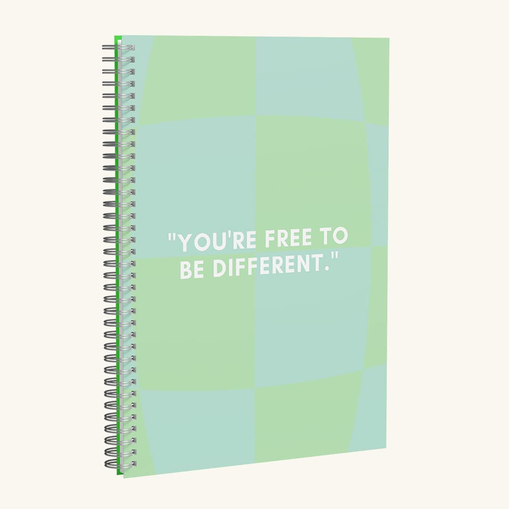 Checkered Notebook