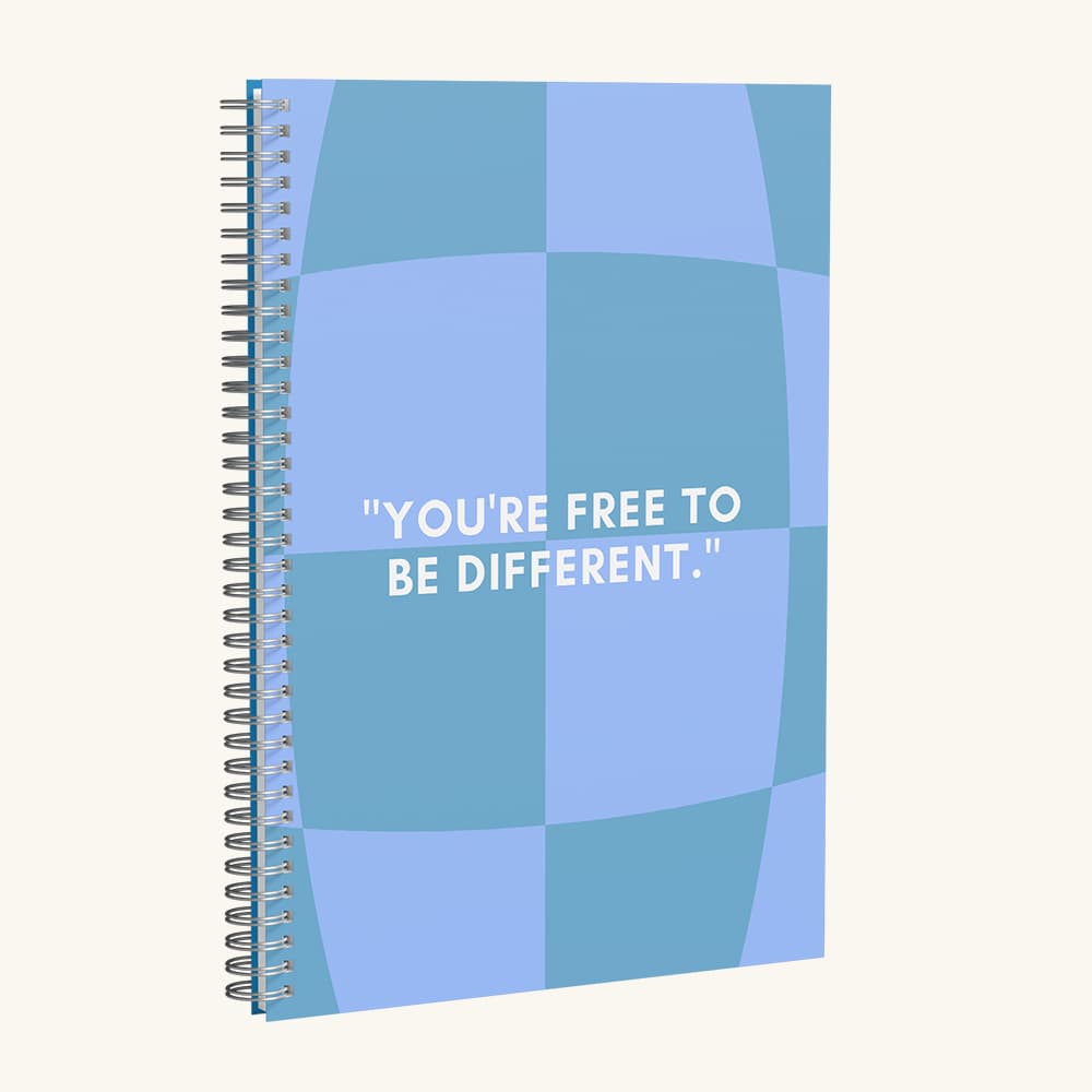 Checkered Notebook